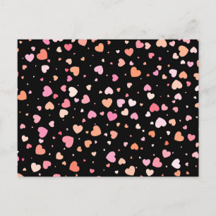 Cartes Pour Fêtes Annuelles Motif Valentine`s 2023 Arrière - plan avec coeur