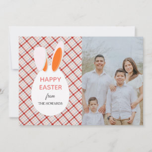 Cartes Pour Fêtes Annuelles Motifs modernes élégants Photo de Pâques joyeuses