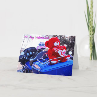 Cartes Pour Fêtes Annuelles Moto Valentine