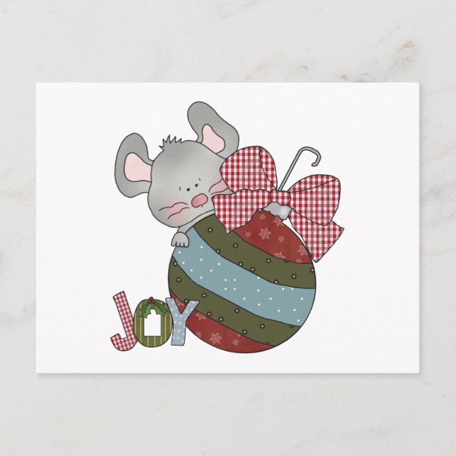 Cartes Pour Fêtes Annuelles Mouse Joy T-shirts et cadeaux de vacances (Devant)