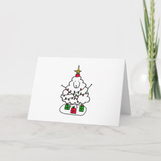 Cartes Pour Fêtes Annuelles Moutons de Noël