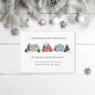 Cartes Pour Fêtes Annuelles Moving hiver