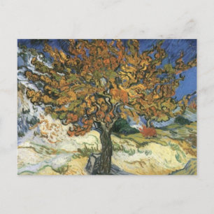 Cartes Pour Fêtes Annuelles Mulberry Tree par van Gogh