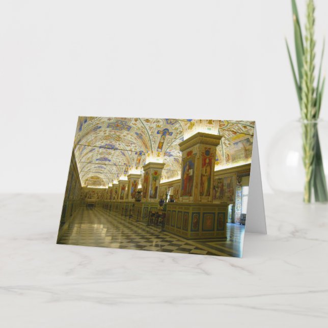 Cartes Pour Fêtes Annuelles musée du vatican (Devant)