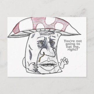 Cartes Pour Fêtes Annuelles Mushroom Man Therapy