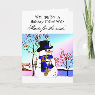 Cartes Pour Fêtes Annuelles Music for the soul