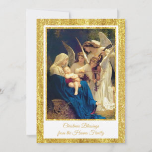 Cartes Pour Fêtes Annuelles Musique Classique des Anges de la Nativité "Joyeux