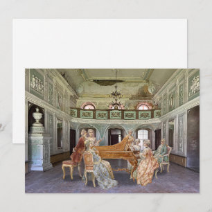 Cartes Pour Fêtes Annuelles Musique congelée