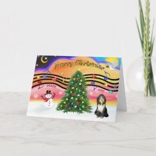 Cartes Pour Fêtes Annuelles Musique de Noël 2 - Collie barrée 9