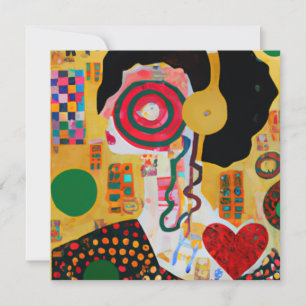 Cartes Pour Fêtes Annuelles Musique pop