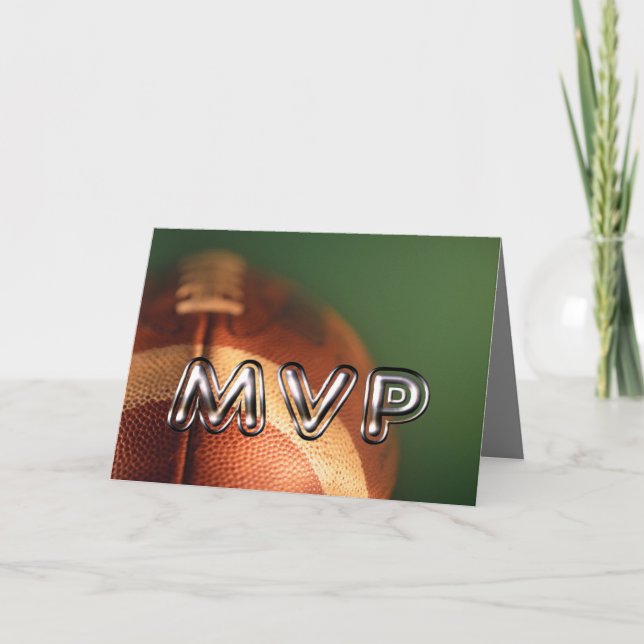 Cartes Pour Fêtes Annuelles MVP Valentine (Devant)