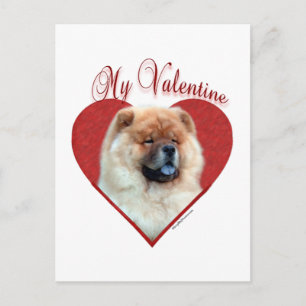 Cartes Pour Fêtes Annuelles My Chow Chow Valentine