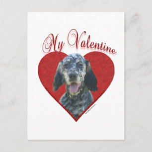 Cartes Pour Fêtes Annuelles My English Setter Valentine