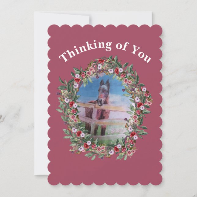 Cartes Pour Fêtes Annuelles my sweet jamie thinking of you (Devant)