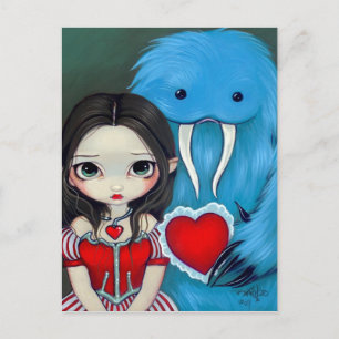 Cartes Pour Fêtes Annuelles "My Very Strange Valentine"