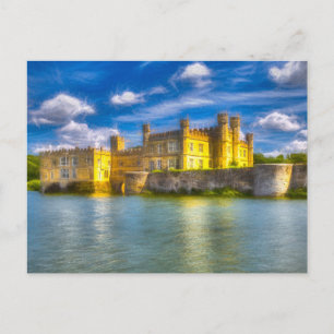 Cartes Pour Fêtes Annuelles Mystique du château anglais