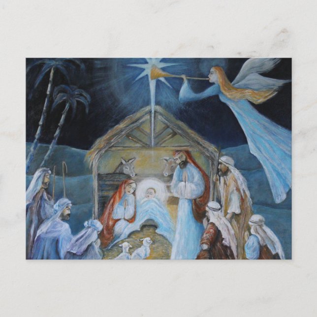 Cartes Pour Fêtes Annuelles nacimiento de jesus (Devant)
