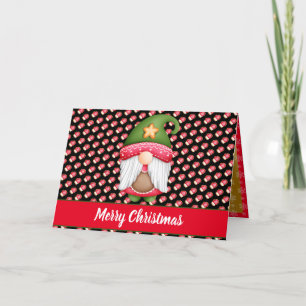 Cartes Pour Fêtes Annuelles Nain gant personnaliser couleur et texte