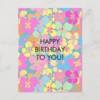 Naissance de Neon Retro Floral Rose