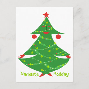 Cartes Pour Fêtes Annuelles Namaste Holiday