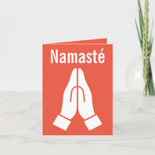 Cartes Pour Fêtes Annuelles Namasté s'associe pour saluer le téléchargement nu
