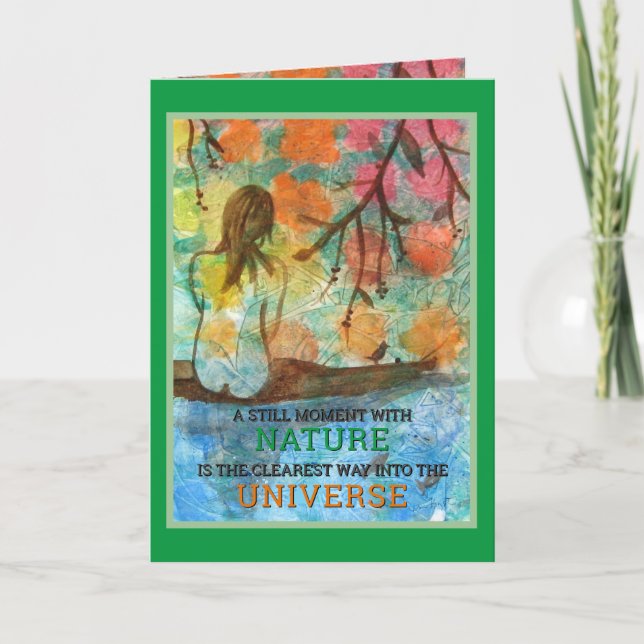 Cartes Pour Fêtes Annuelles Namaste Thinking of You Greeting Card (Devant)
