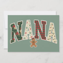 Nana Noël Faux Motif Patchwork II