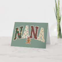 Nana Noël Faux Motif Patchwork II