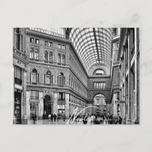 Cartes Pour Fêtes Annuelles Naples Noir et Blanc (Naples)