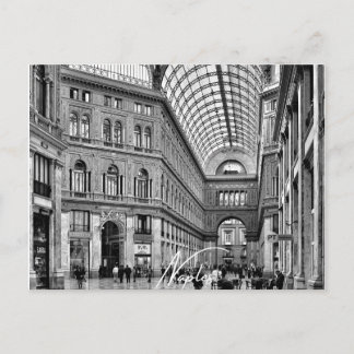 Cartes Pour Fêtes Annuelles Naples Noir et Blanc (Naples)