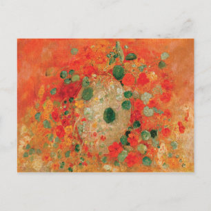 Cartes Pour Fêtes Annuelles Nasturtiums par Odilon Redon