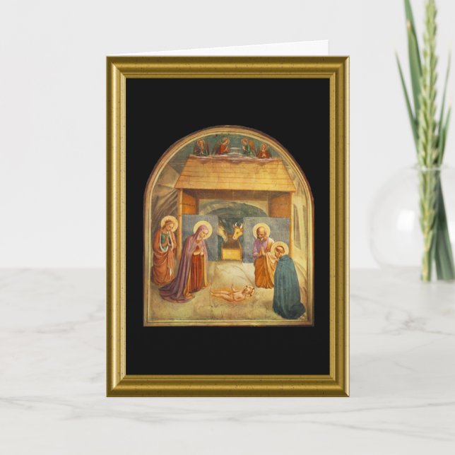 Cartes Pour Fêtes Annuelles Natale de Buon - Prayer de seigneur en italien (Devant)