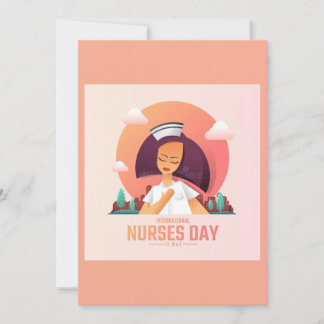 Cartes Pour Fêtes Annuelles National Nurse's Day Greeting Card