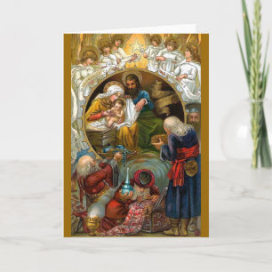 Cartes Pour Fêtes Annuelles Nativité