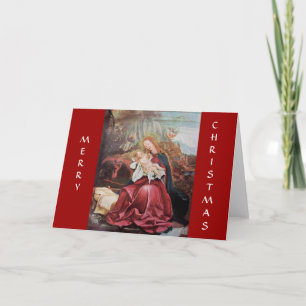 CARTES POUR FÊTES ANNUELLES NATIVITÉ AVEC ANGELS - MAGIE DE NOËL