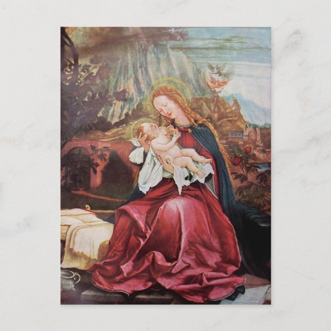 CARTES POUR FÊTES ANNUELLES NATIVITÉ AVEC ANGELS - MAGIE DE NOËL (Devant)