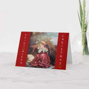 CARTES POUR FÊTES ANNUELLES NATIVITÉ AVEC ANGELS - MAGIE DE NOËL