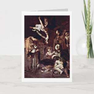 Cartes Pour Fêtes Annuelles Nativité De Michelangelo Merisi Da Caravaggio