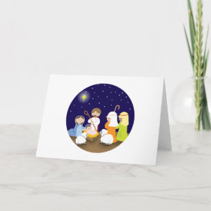 Cartes Pour Fêtes Annuelles Nativité du Seigneur