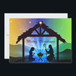 Cartes Pour Fêtes Annuelles Nativité Manger Christmas Graphic Christmas Flat<br><div class="desc">Graphique du responsable de la nativité</div>