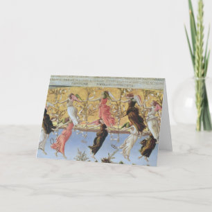 Cartes Pour Fêtes Annuelles Nativité mystique