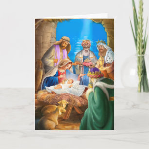 Cartes Pour Fêtes Annuelles Nativity of Jesus x mas image for christmas cards