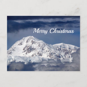 Cartes Pour Fêtes Annuelles Nature Alaska Denali Paysage photo Noël