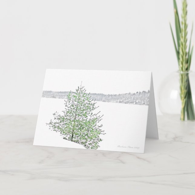 Cartes Pour Fêtes Annuelles +Nature : Plein de Divinité (Devant)