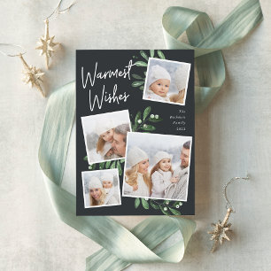 Cartes Pour Fêtes Annuelles Naturellement Joyeux   Christmas Photo Collage