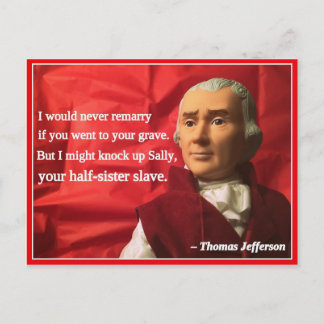 Cartes Pour Fêtes Annuelles Naughty Presidential Valentine: Never Remarry