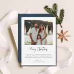Cartes Pour Fêtes Annuelles Nautique Famille de Noël Photo Maritime Beach<br><div class="desc">Envoyez des voeux de vacances chaudes avec cette carte de Noël nautique! Il a un thème de plage amusant, parfait pour une photo de famille. Le design tropical côtier et les couleurs de plage bleues en font un excellent moyen de partager votre joie de Noël depuis le bord de mer....</div>