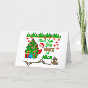 Cartes Pour Fêtes Annuelles Nautique ou Nice ce Noël