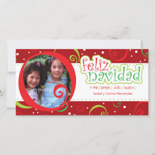 Cartes Pour Fêtes Annuelles navidad de feliz (alegre)