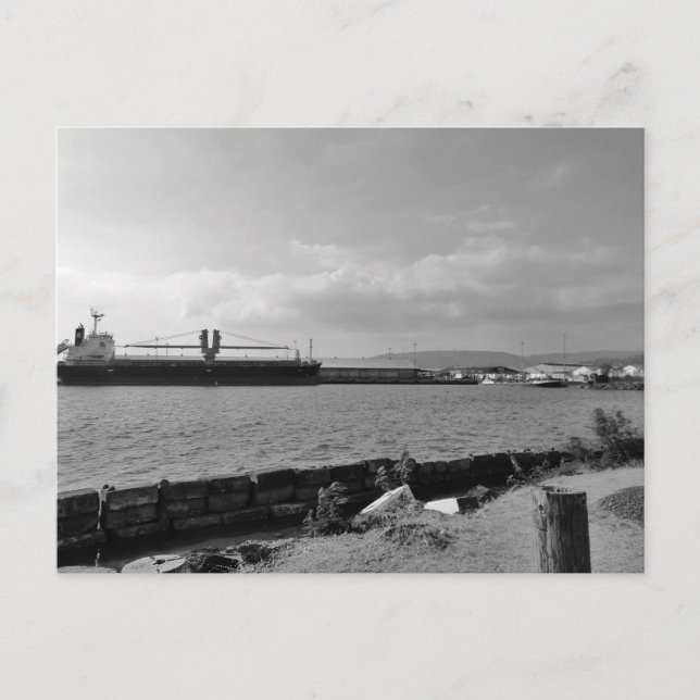 Cartes Pour Fêtes Annuelles Navire Amarré À Subic Bay Philippines (Devant)